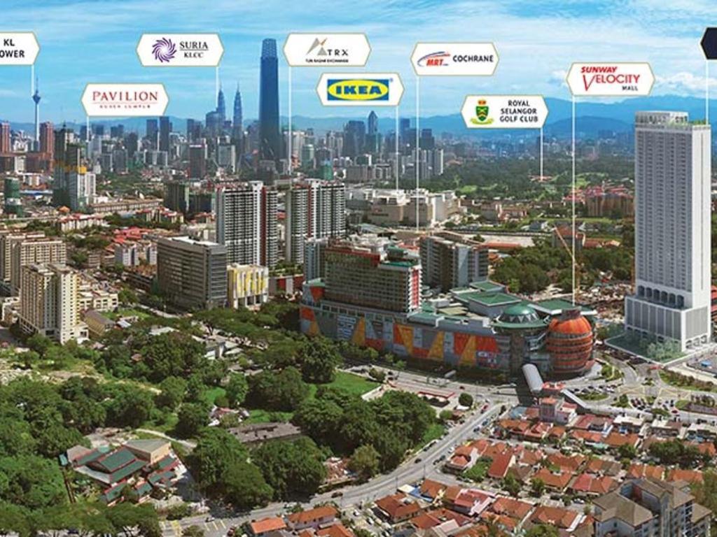 Una Residences, Sunway Velocity By Five Senses Kuala Lumpur Dış mekan fotoğraf